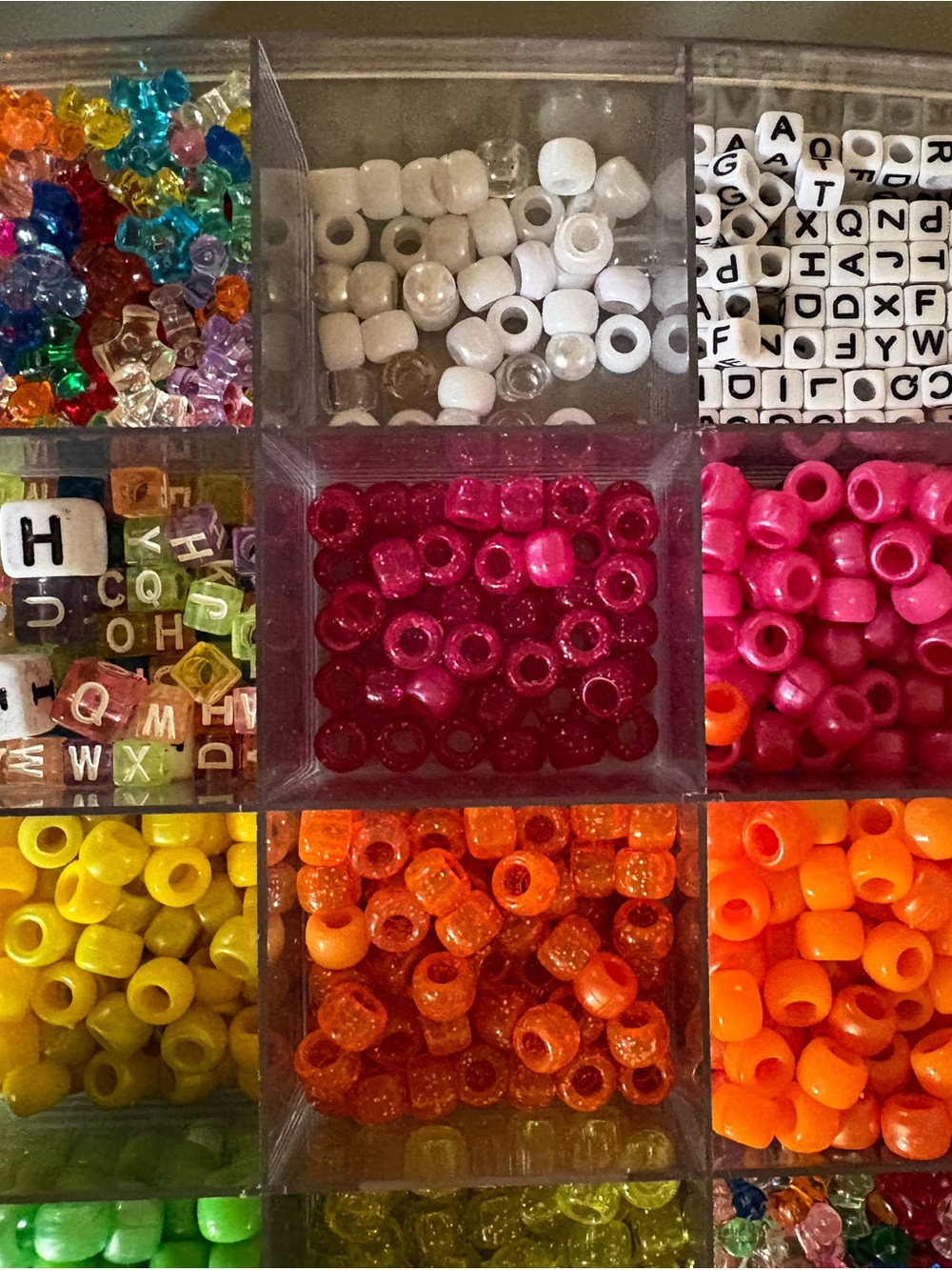 Assorted Bright Kids Beads - Multi-Color Craft Kit - Picture 2 of 12